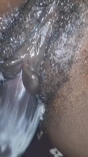 Stunning moment from "My wife nearly catch me today having sex with her juice wet dripping pussy sister"