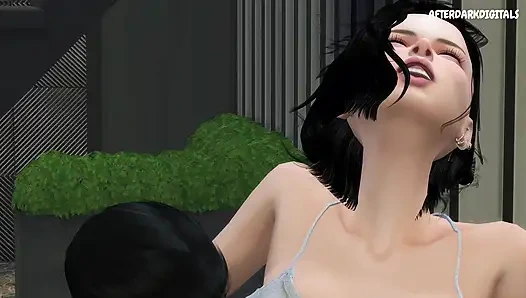 Vivienne предлагает другой вид аренды - трейлер (Sims 4 Machinima)