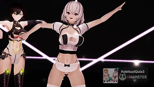 mmd r18 Bubblin fickt hart betrügende cosplay großen dildo analsex ahegao schlucken öffentlichen gangbang 3d hentai