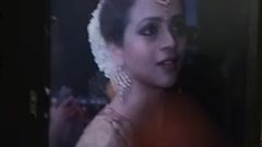 Bhavana gorący południowoindyjski Mallu hołd aktorka kogut