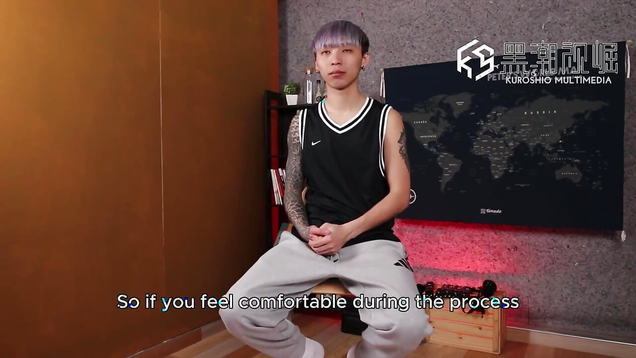 No.ksgh06 Climax Labs Ep.45 Handsome Male Model with Tattooed Arms and Prostate Incontinence. Ep.1-5