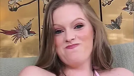 Young Blonde Fingers Herself and Gets Fucked