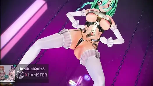 mmd r18 Annelitta Bass Knight bdsm will anal mit dicken titten 3d-hentai-sex ficken, harten dildo