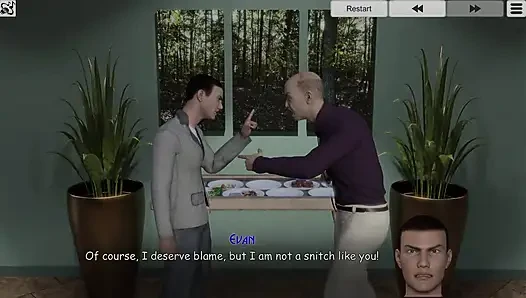 Verrückte runde: der chef fickt seine sekretärin auf einer hausparty - ep. 6