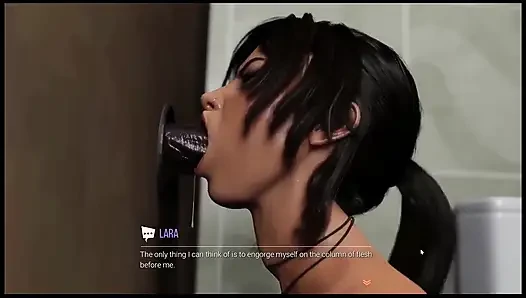 Croft Adventures Oyunu Hentai Parodi Bölüm 6 Esmer Büyük siyah bir penisle devasa bir yüz ifadesi alıyor!