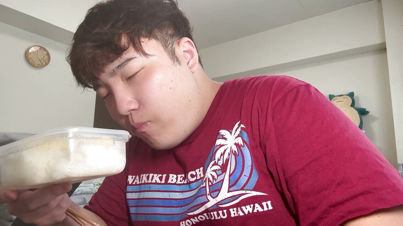 Kawaguchi-kun's meal 🐼