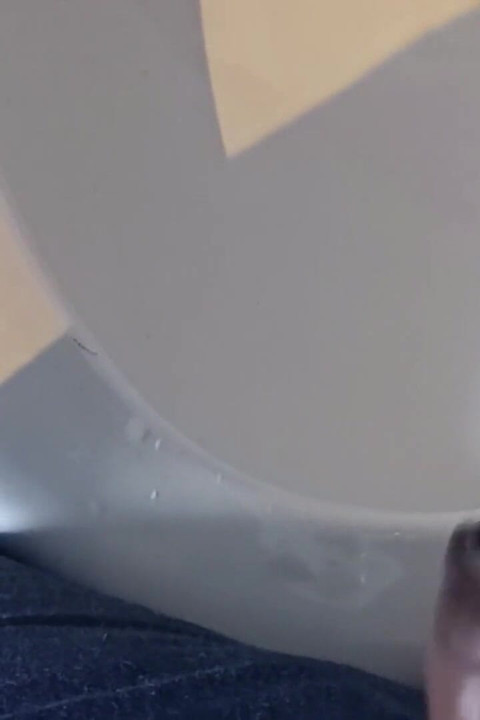 Pink Head Dick College Boy Peeing in Urinal