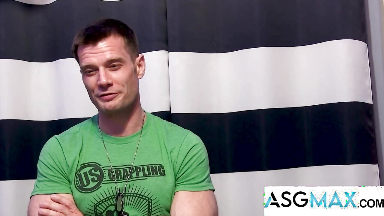 ACTIVE DUTY - Stud James Drake Strips Down and Jerks His Big Dick for the Camera