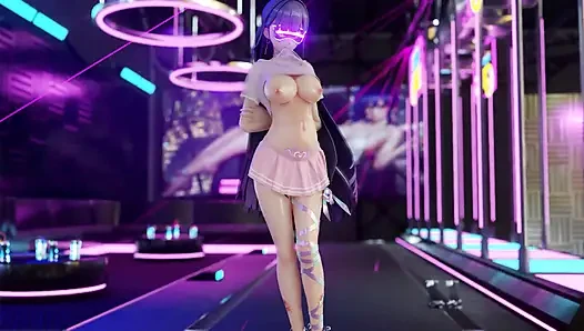 [MMD] Thunderbolt beautiful girl R18 pregnancy obscene miniskirt anal pl...