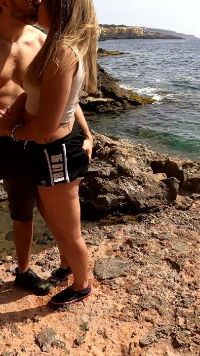 Horny Spanish Amateur Couple Persuades Me to Have a Threesome in Public - Mancheguitos | Clip 2
