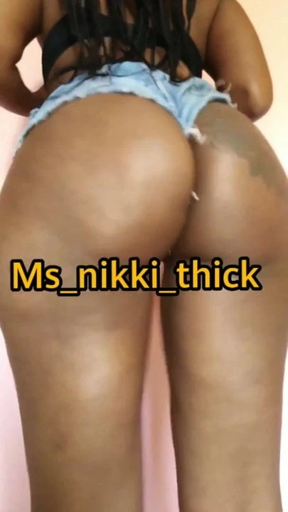 Kenyan tattoed  Ms Nikki Thick