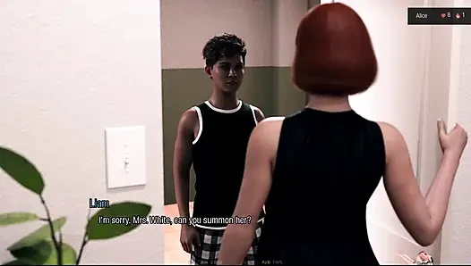 Alice zor bir hayat #3 - Bayan Gray Alice'i görmeye gitti, Lily, Smith içeri girerken Alice'in üstüne gitmek istedi