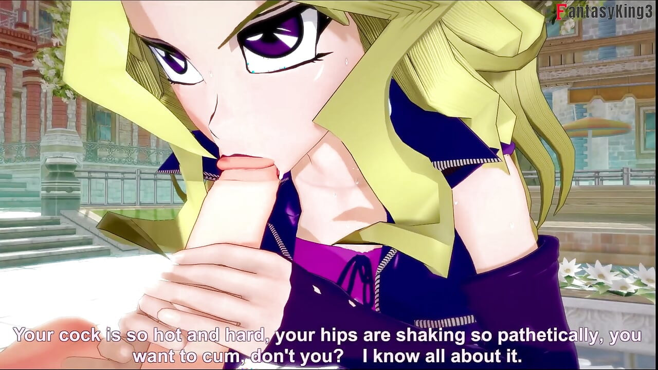 Mai valentine lagi asik nyepong kontol - yu gi oh