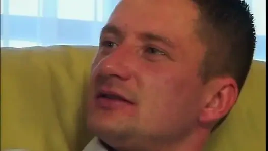 Skinny Teen Fucked and Cumshot on Face by a Vintage Huge Cock