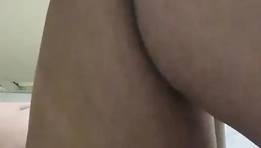 Ona amımı yedirdim ve sonra yarağına bindim