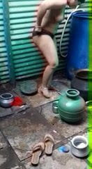 Desi bhabhi bath