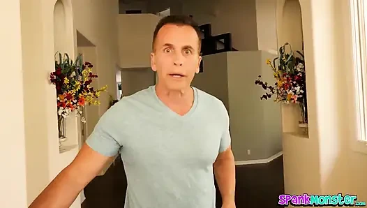 Anna Claire Clouds Finger up Her Ass Doggystyle Fuck