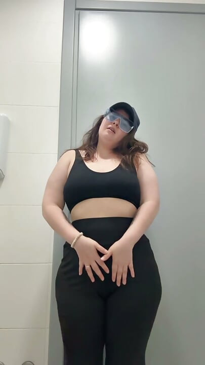 Solo girl public masturbation
