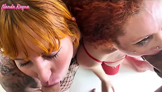 Meeting between friends ends in a hot whore