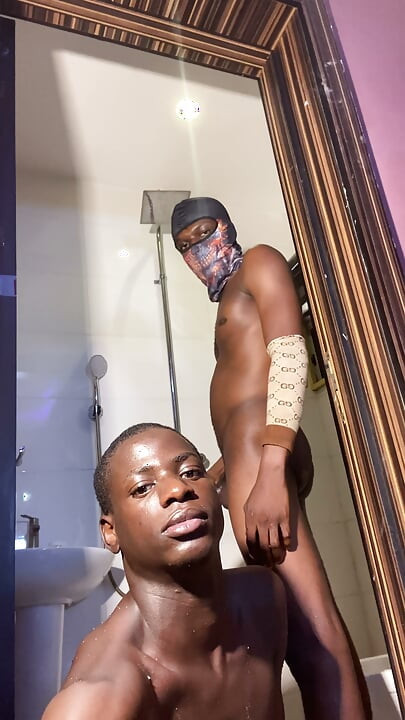 Me with Big Cock in the Bathroom