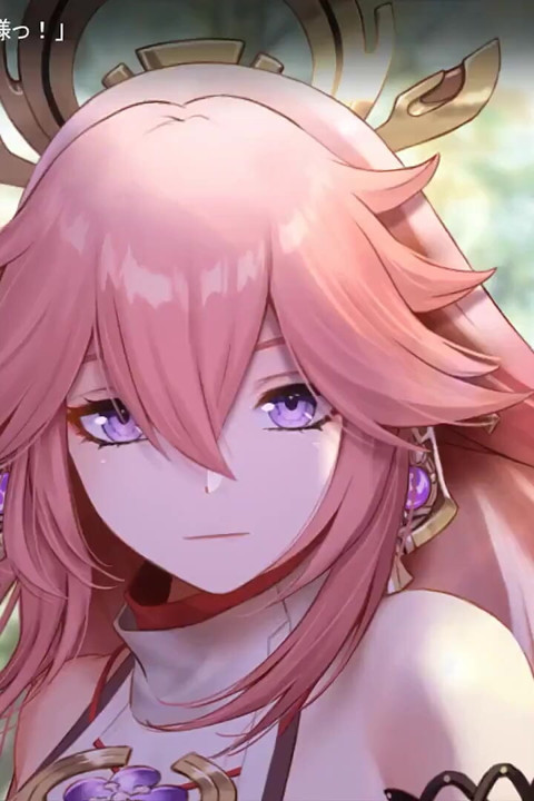 Yae Miko evde