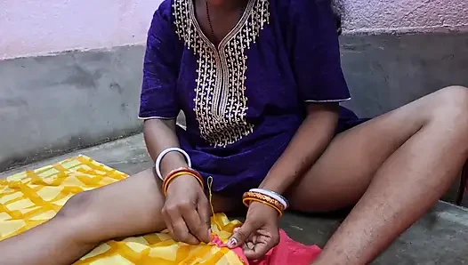 Indian newly married wife