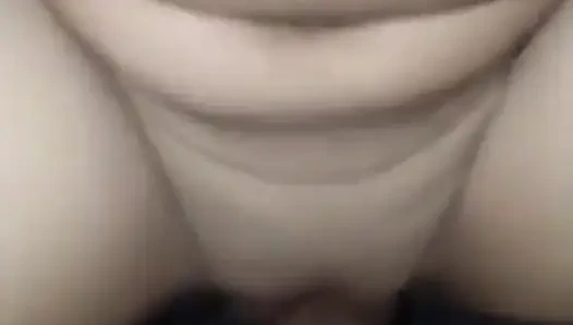 I Am Enjoying My Step-brother's Penis and Jumping on It Vigorously