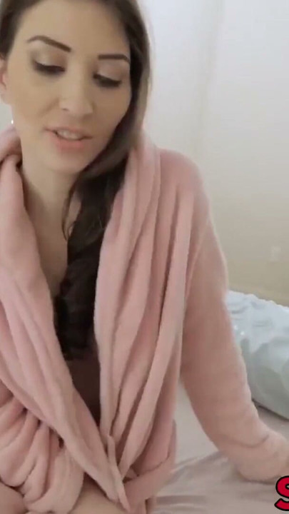 Aryana Amatista stuffs young pussy with stepbro cock | Clip 1