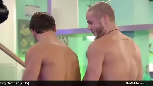 James Hill & Austin Armacost Hot Striptease During TV-show