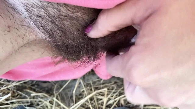 My hairy pussy and big clit
