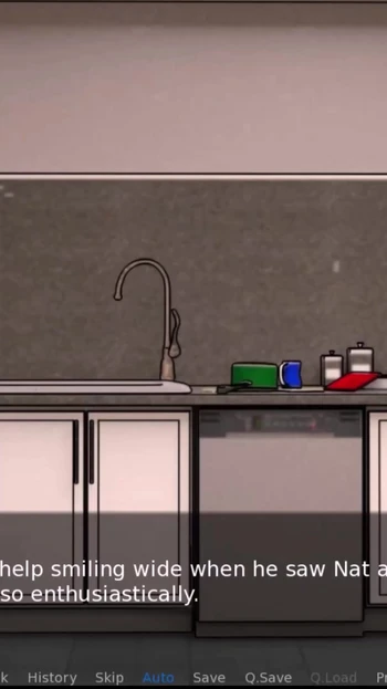 Jaw-dropping moment from "A Couple's duet of love and lust #6 - Nat gave Eathen a blow job ... Nate went shopping for a"
