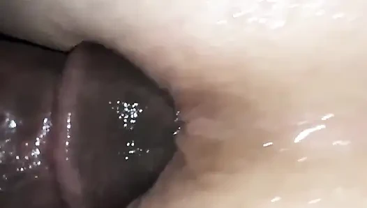 Interracial Anal Creampie