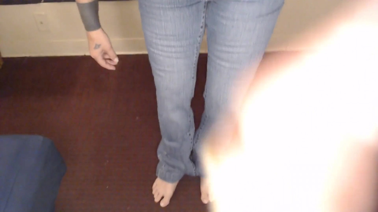 4pc Jean Bra Panty Tank Destruction