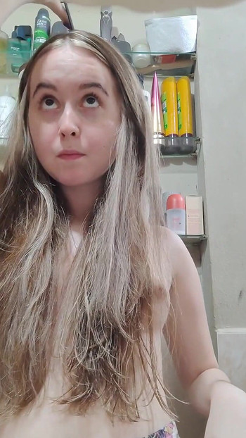 Ich trocknen meine haare