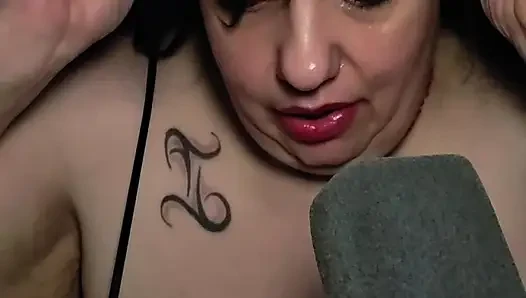 ASMR semangka panas merah