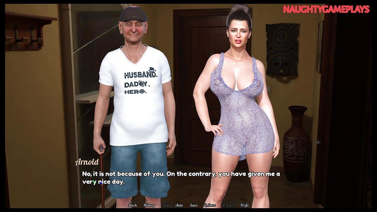 Hotwife Fucking With An Old Man While Her Husband Watch and Jerk Off - Perfect Housewife 04 By k4soft