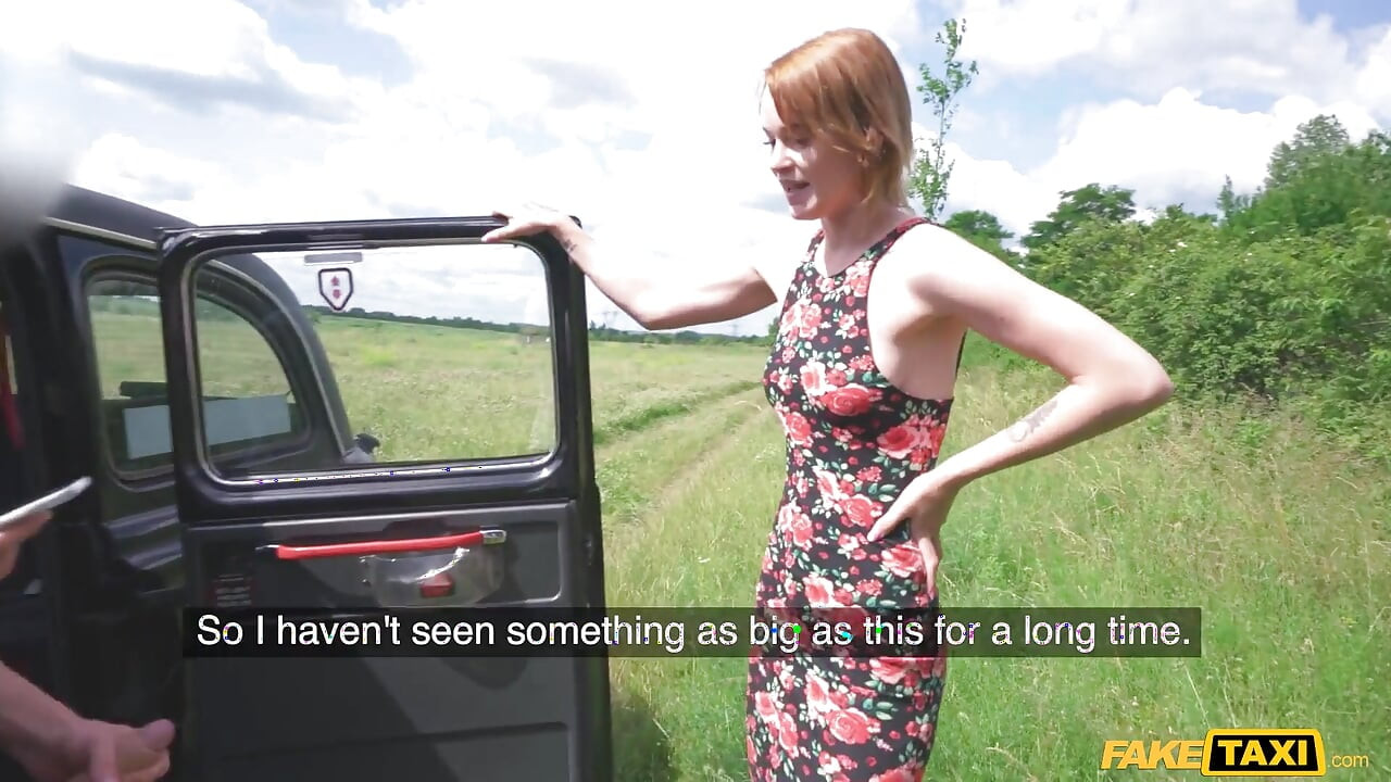 Fake Taxi - แอบดู Cabbie เย็ดสาวผมแดง Ariela Donovan ผอม