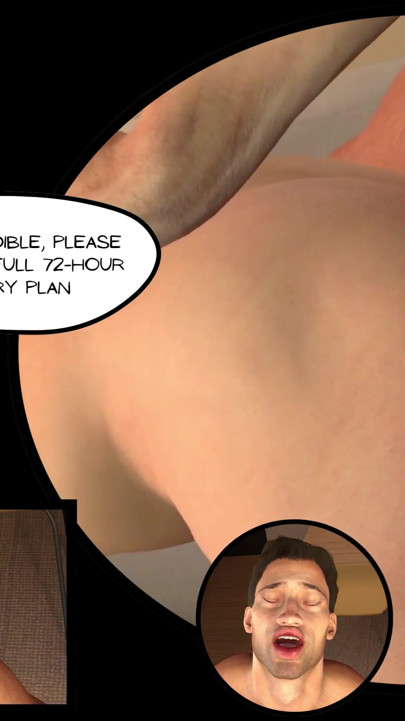 The company doctor, unexpected call from home - #FURRKO Gay 3D Motion Comic - Monster Cock Anal Sex Massive Cum | Clip 1