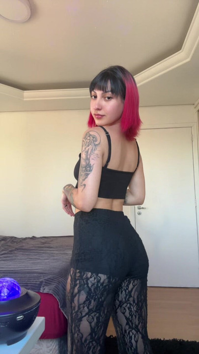 just a brazilian cute girl with big ass