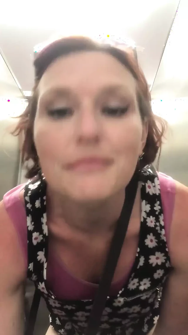 Pissing from a great height
