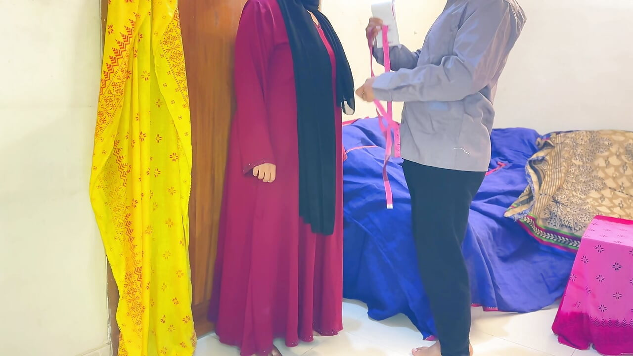 Desi Big Ass Stepaunty Fucked by Tailor in Shop Part 2