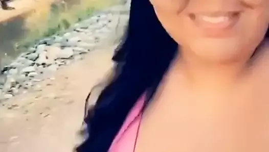 Horny Milf Walking