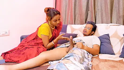 Indian village old man has hardcore sex with his step daughter in law and sucks penis Saboni