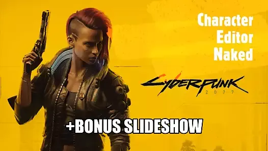 Cyberpunk2077 - Character Editor & Slideshow (Playstation 4)