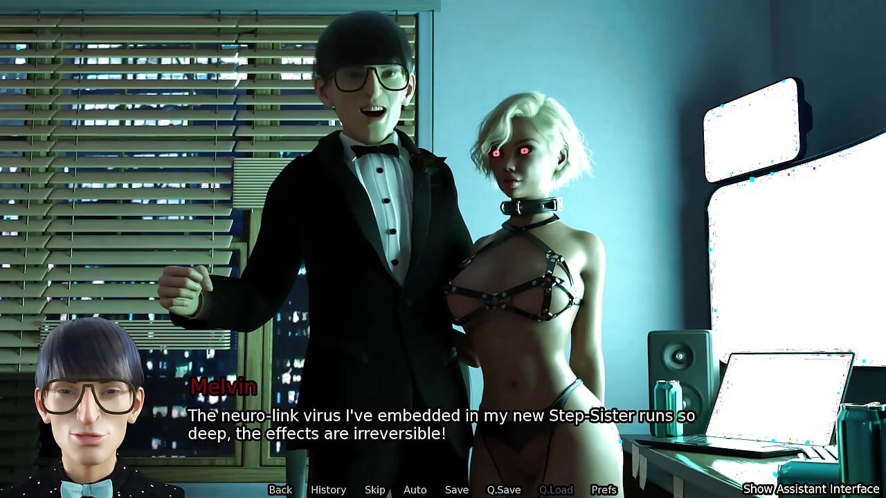 Stepsister Cucks Stepbro - the Sexbot Ntr Gameplay