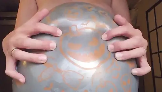 Necken und pop Oxydized Halloween Ballon - bunny Looner