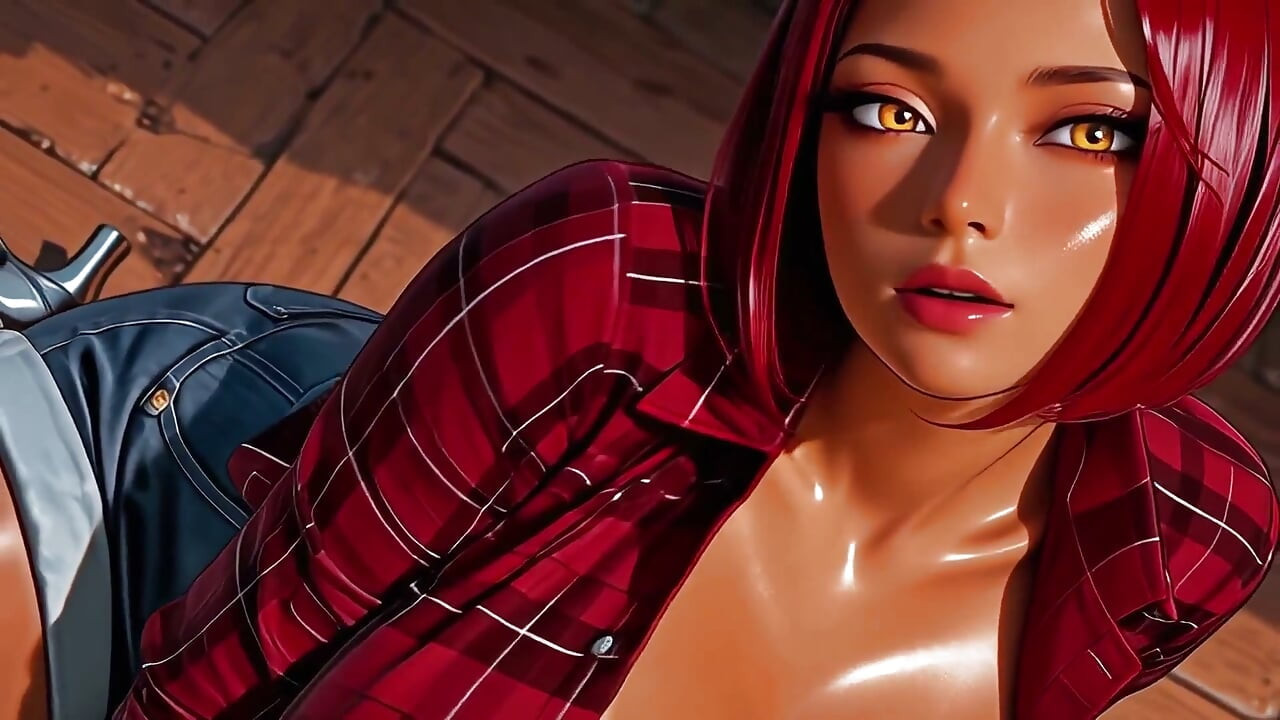 Seductive Tanned Redhead POV Rendezvous