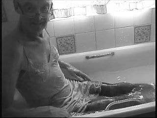 slip and nylons wash in the bath.