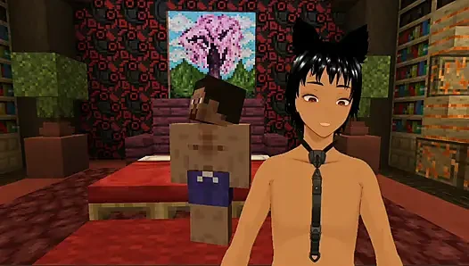 Minecraft Figura - Trying out some new models like this sexy Woman with bunny ears