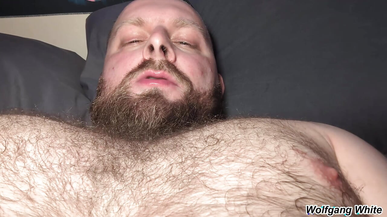 Lick Stepdaddy's NIPPLES While He Jerks Off - BOTTOM POV Roleplay - Wolfgang White Solo Masturbation